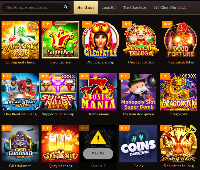 TOP game HOT tại nổ hũ Jun88